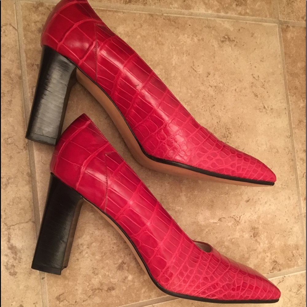 Genuine Alligator Pumps
